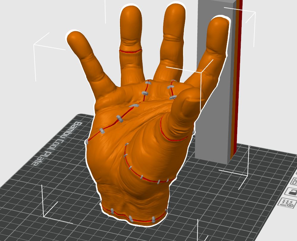 Wednesday Thing with color information for BambuLabs printer