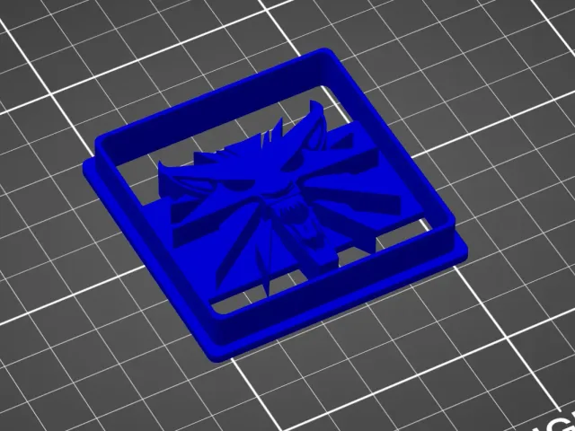 Witcher - Wolf Head - Cookie cutter
