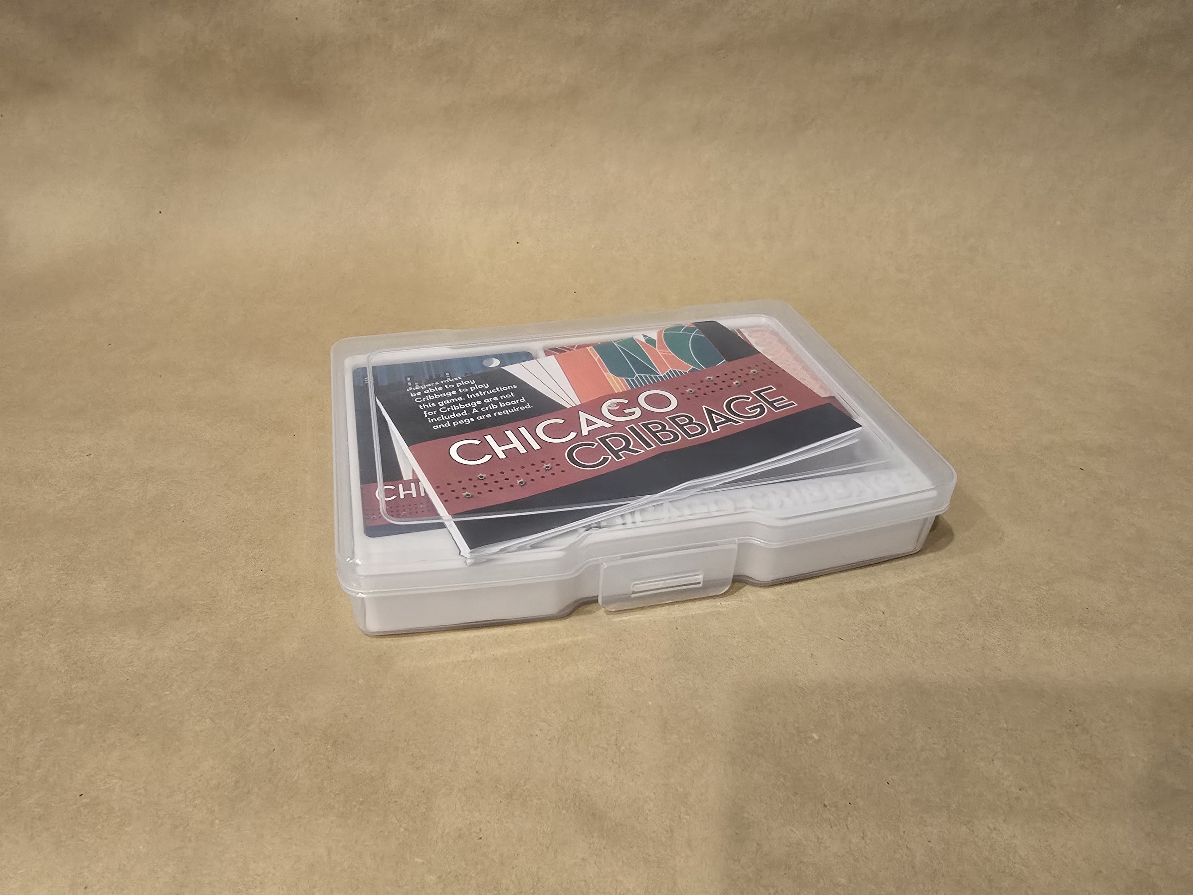 4" x 6" Photo Box Game Insert (Chicago Cribbage)