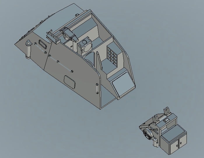 K203 Motor Torpedo Boat - Super Structure