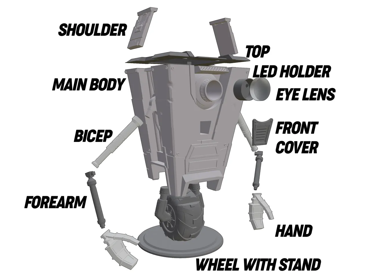 特撮 CLAPTRAP CL4P-TP Gentleman Caller 特撮 CLAPTRAP CL4P-TP Gentleman Caller 4