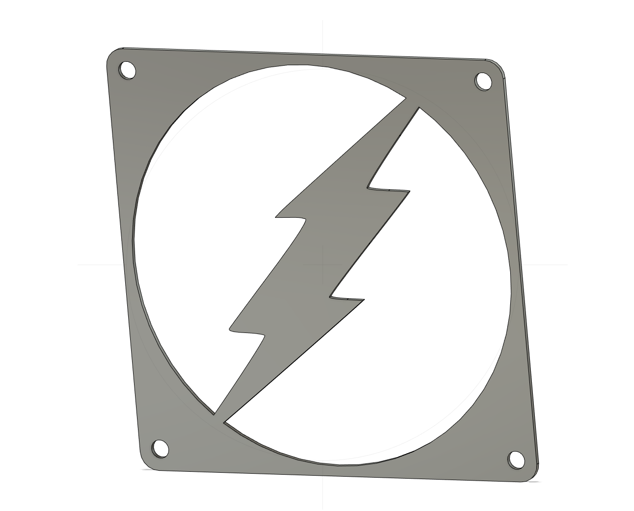 140mm fan grilll flash