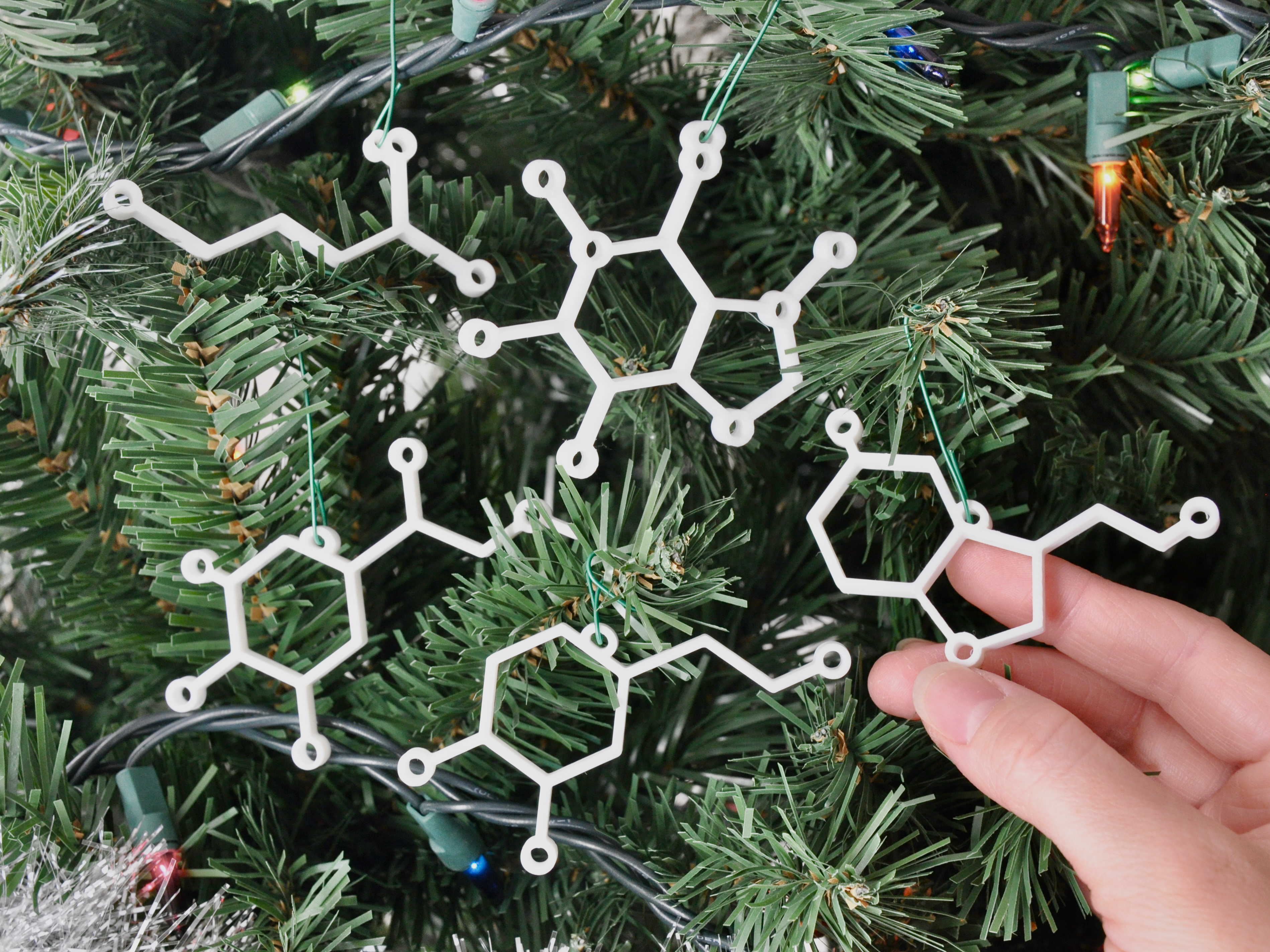 Molecule Ornaments
