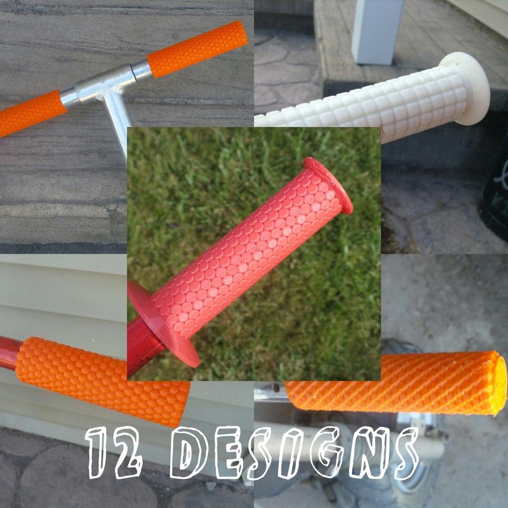 Bike grips 12 designs