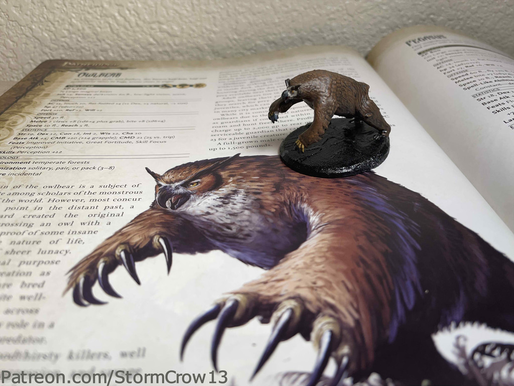 Owlbear through the ages- Pathfinder by StormCrow 13 | Download free ...