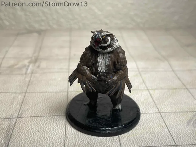 Owlbear through the ages- Pathfinder 2nd Edition