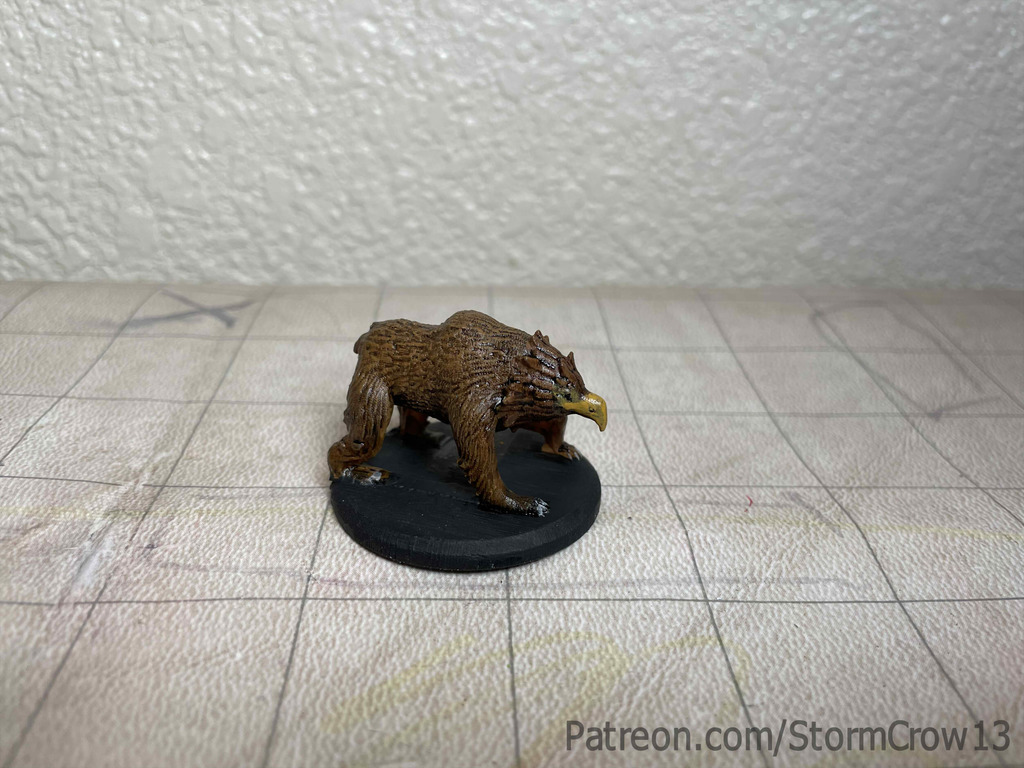 Owlbear through the ages- Dragonlance: Fifth Age