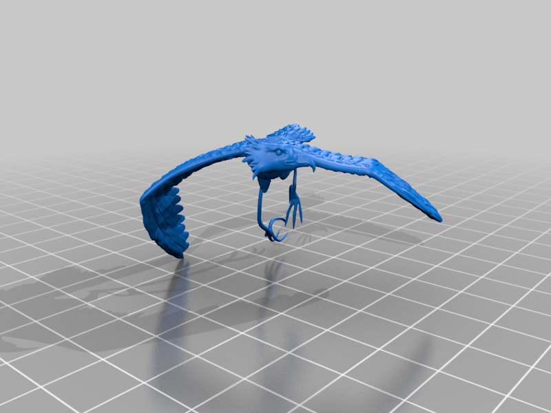 Miniatura 8 do modelo 3D Storm Crow