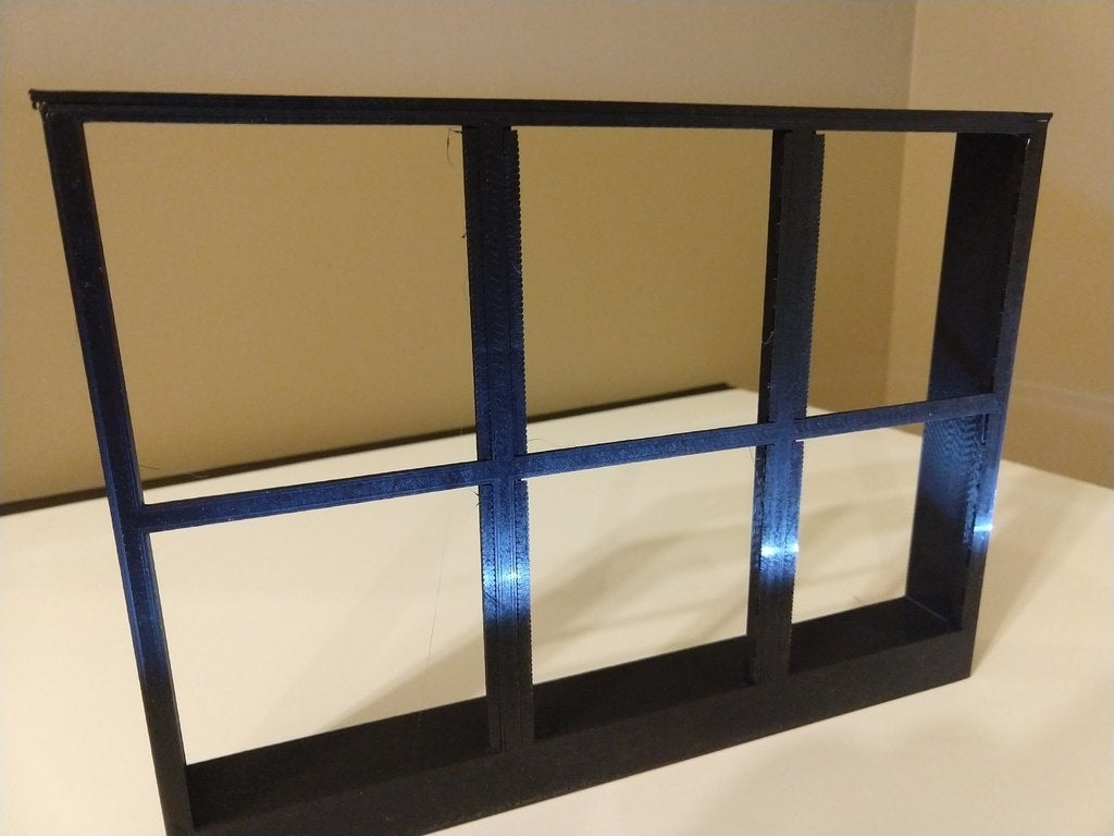 6 panel lithophane box (80mm x 80mm x 2mm each)