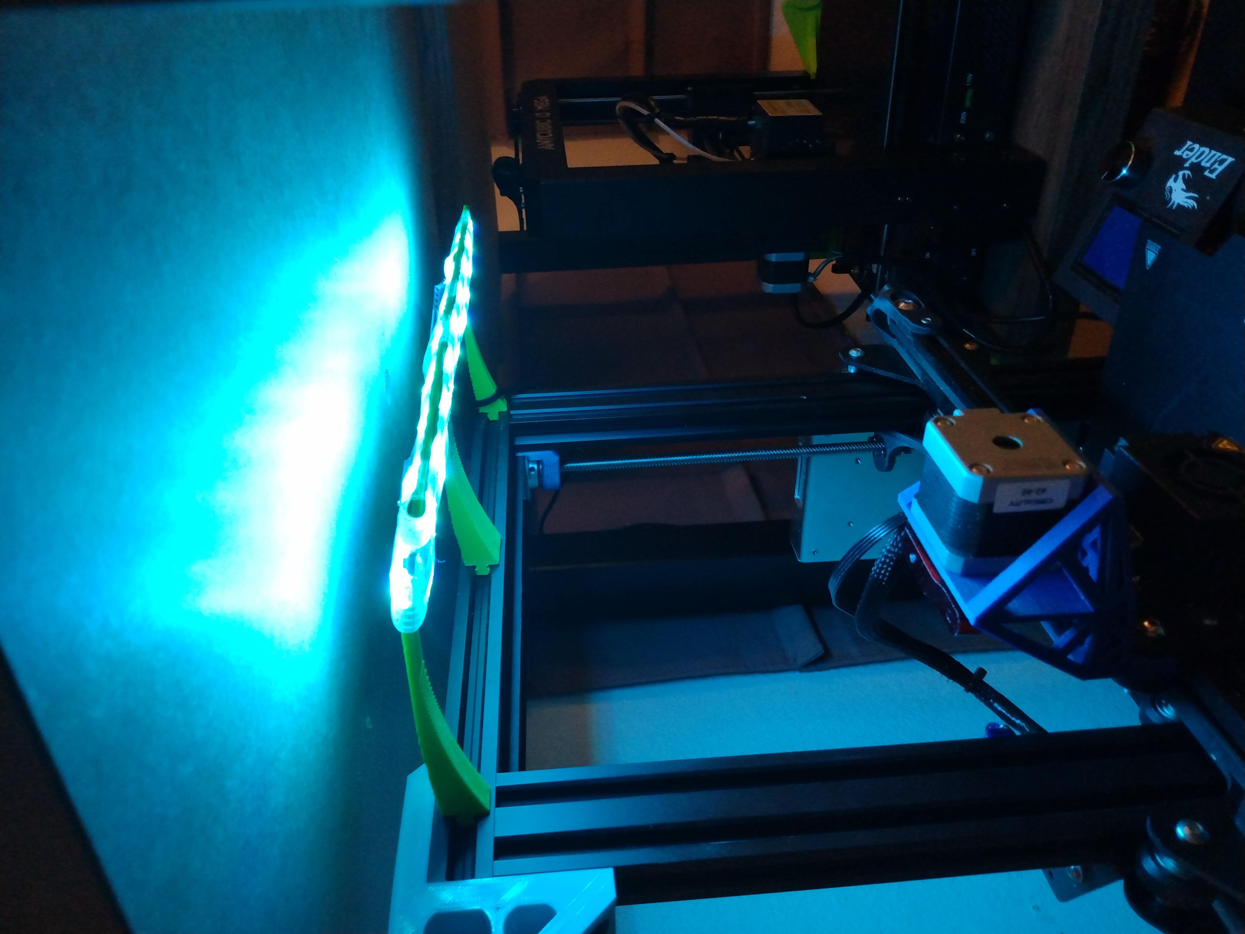 Lightbar for Creality Ender styled 3d printers