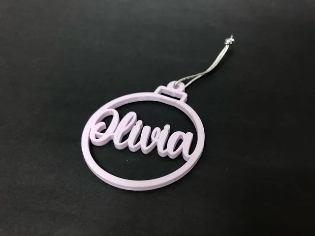 Christmas Tree Ornaments _ OLIVIA