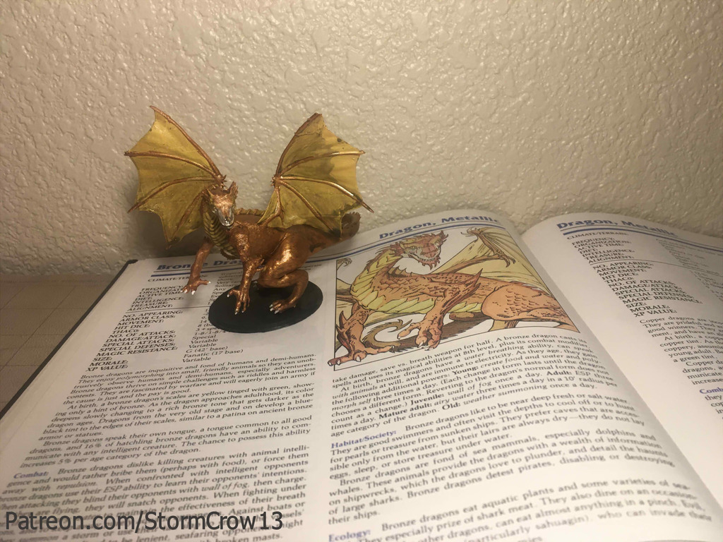 2nd Ed Bronze Dragon