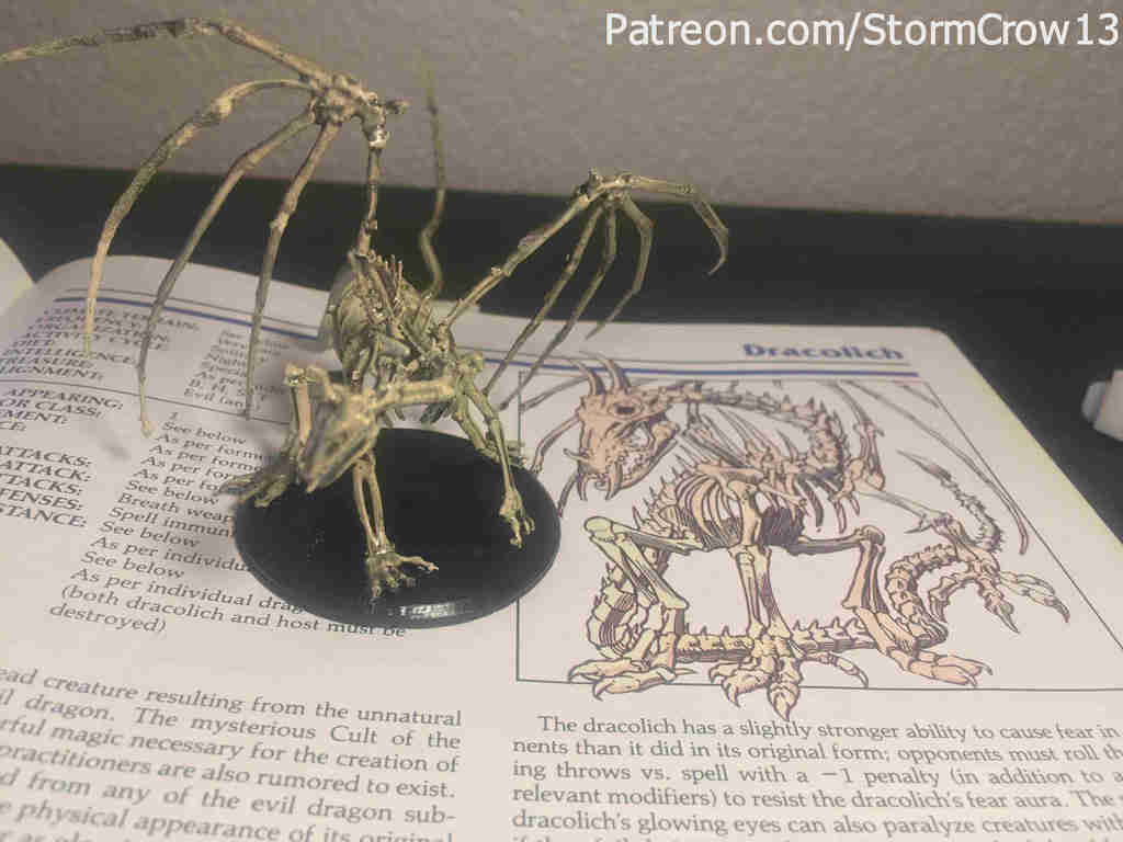 2nd ed AD&D Dracolich