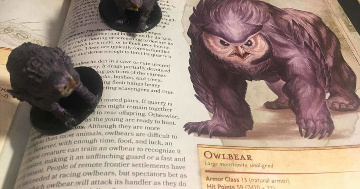 Owlbear Through The Ages- 5th Edition D&D By StormCrow 13 | Download ...