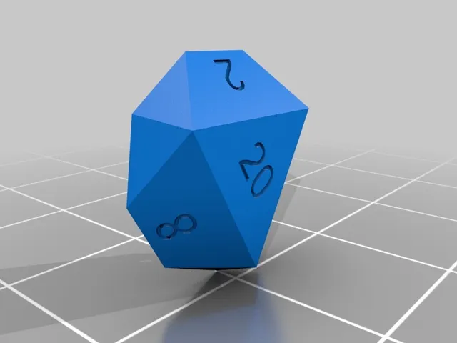 Screw Top D20 Dice Box