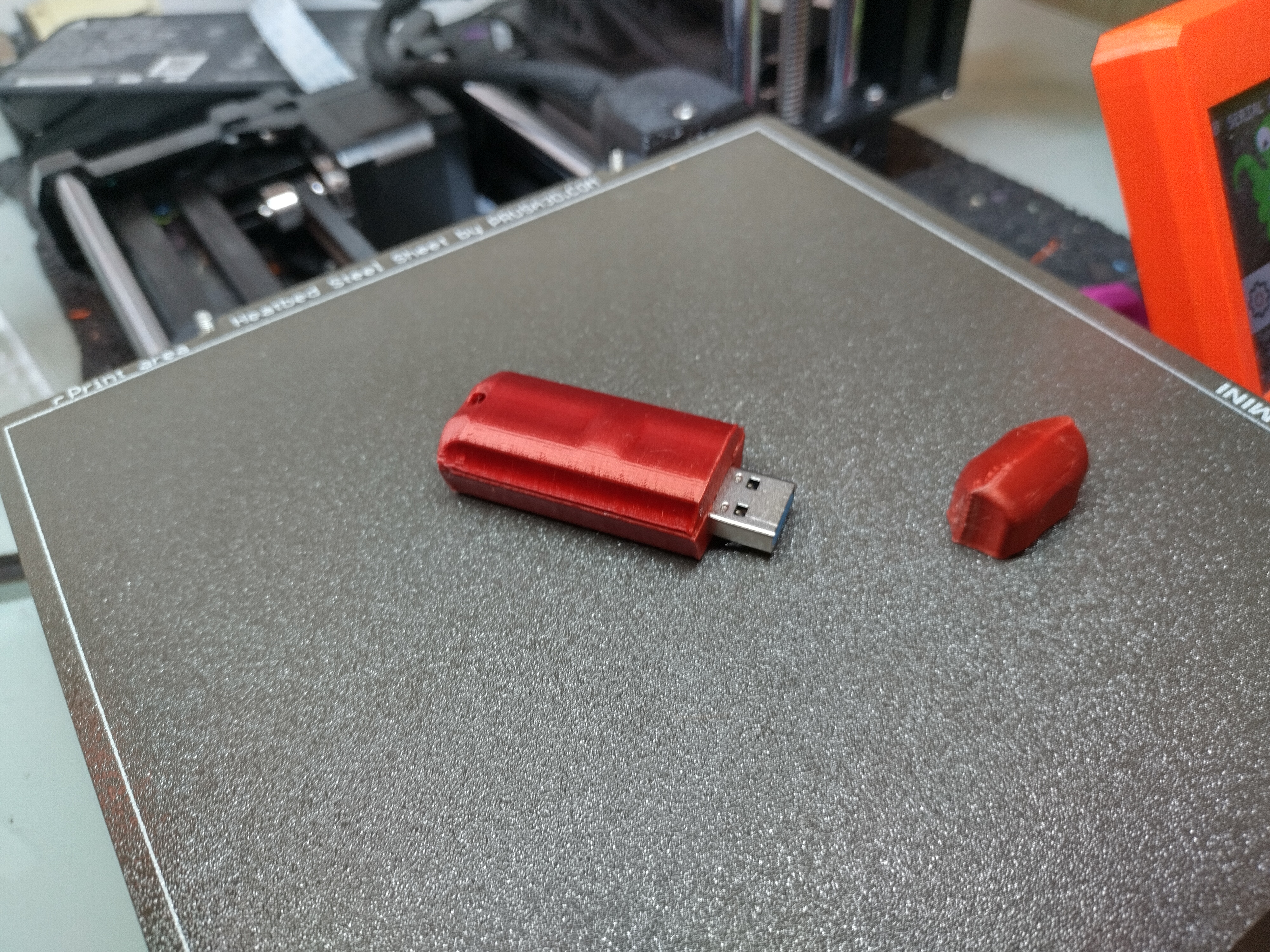 More ergonomic USB case