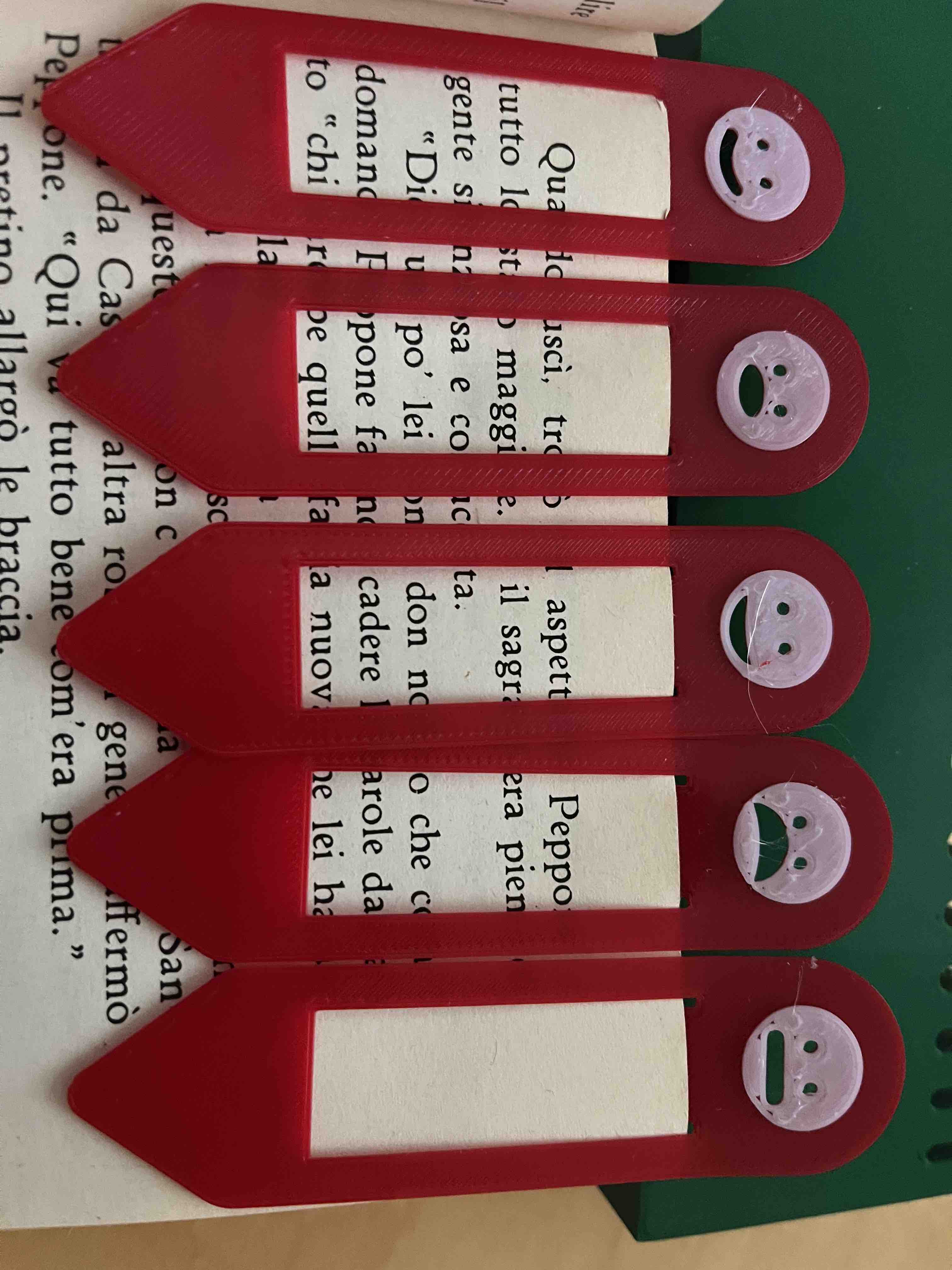 Emoji bookmarks by Fer | Download free STL model | Printables.com