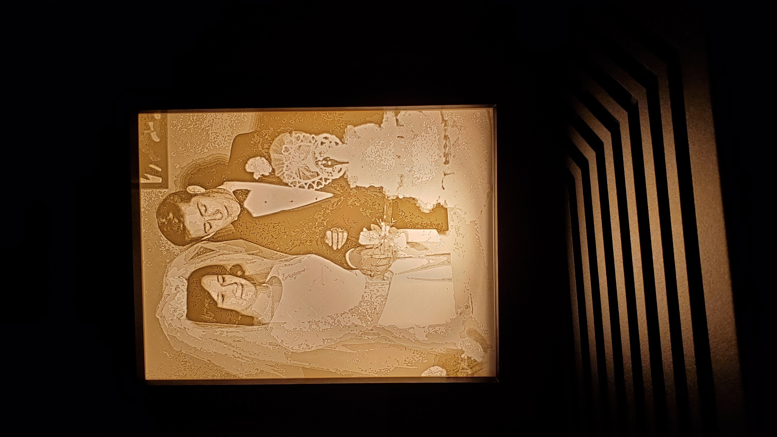 Miniatura 2 do modelo 3D Customizable Lithopane Frame