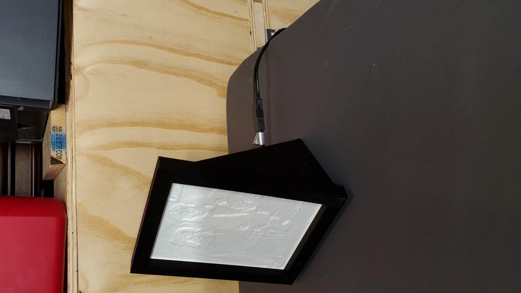 Miniatura 5 do modelo 3D Customizable Lithopane Frame