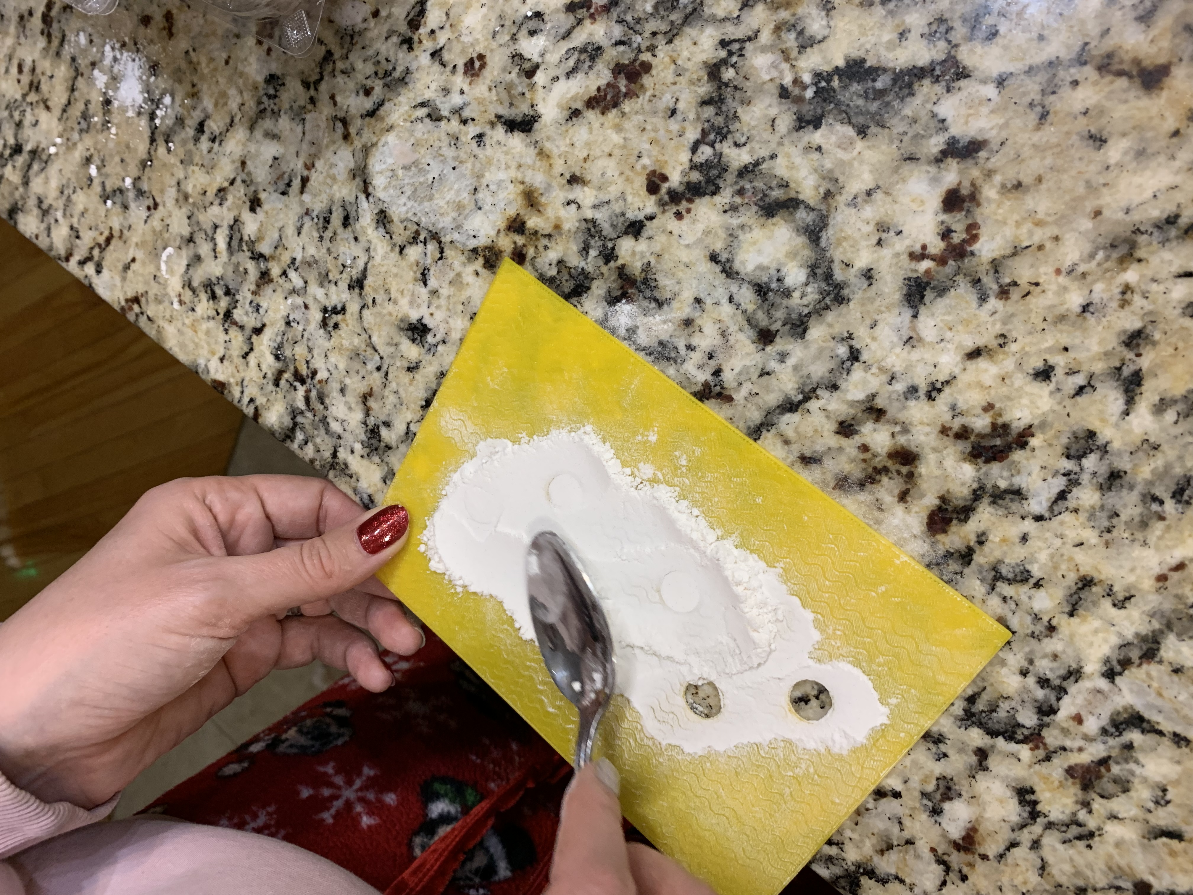 Elf on the Shelf Foot prints ( with no toes)
