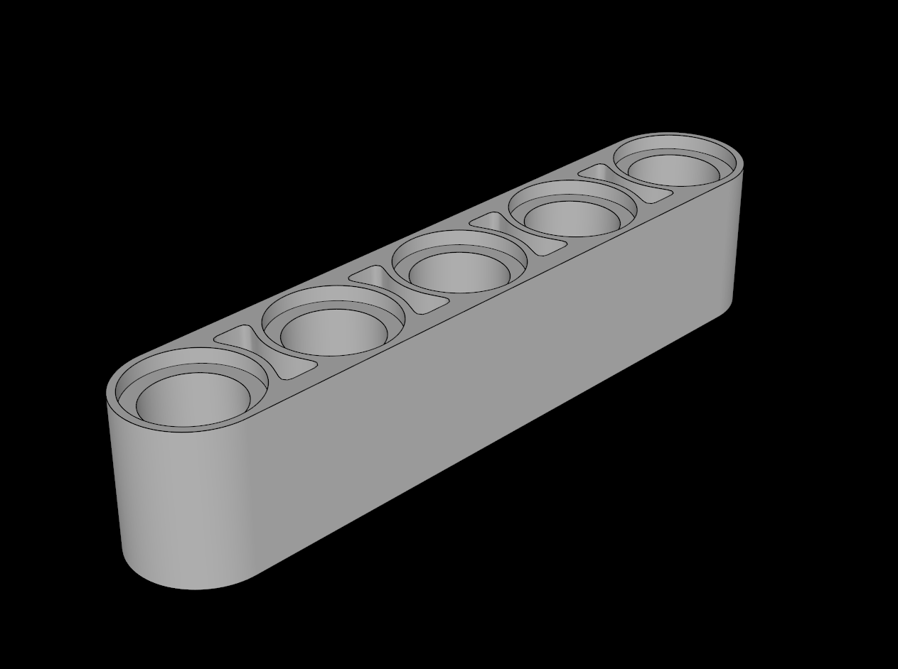 Lego Compatible (32316.dat) Technic Beam  5
