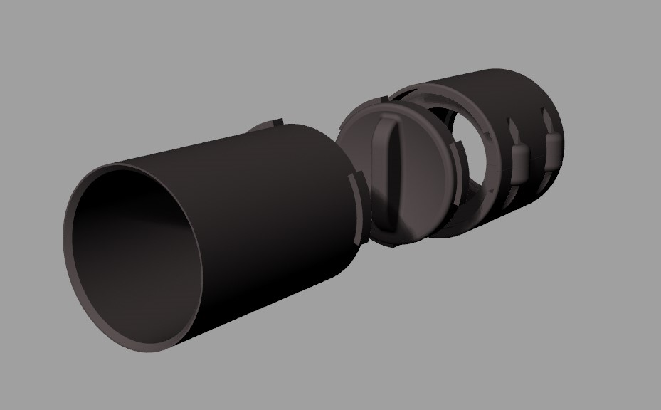 Dew shield SV165 Svbony telescope by VRUP solutions Download free STL