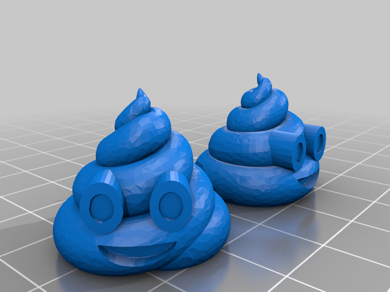Poo Emoji Valve Cap Schrader