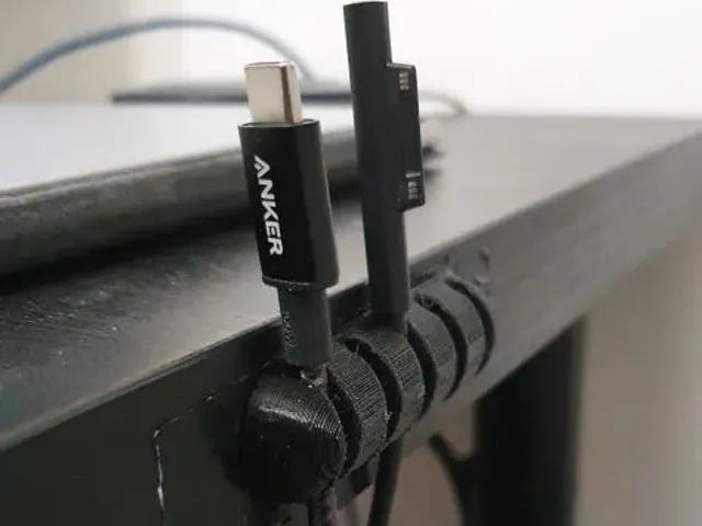 cable organizer /desk cable holder