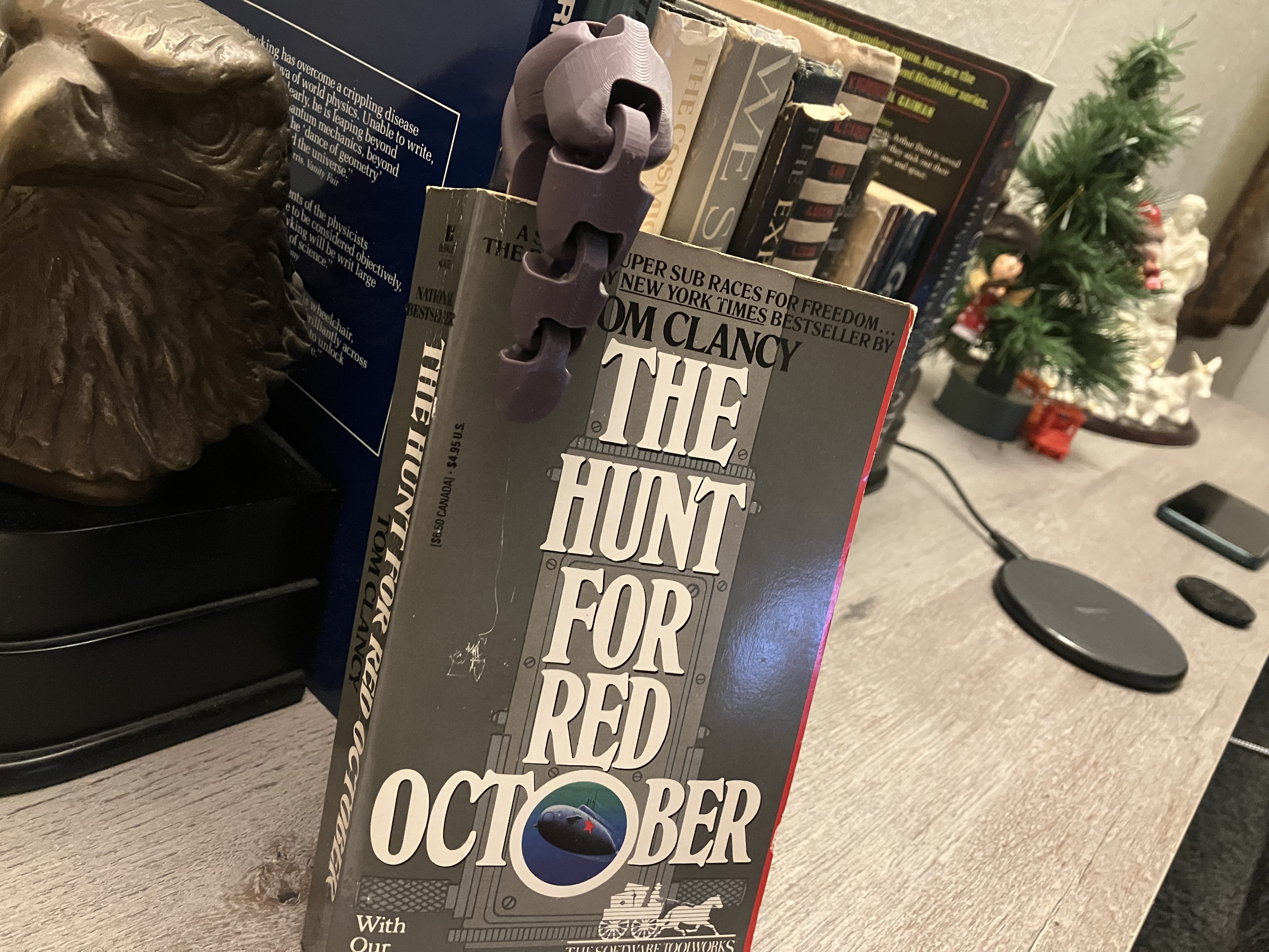 Tentacle Bookmark (print in place)