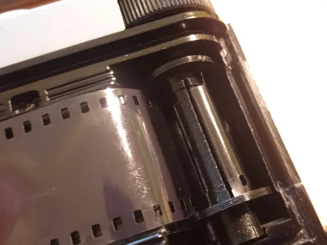 35mm convenient takeup spool for Smena,  Contax, Kiev, Agat szpulka odbiorcza