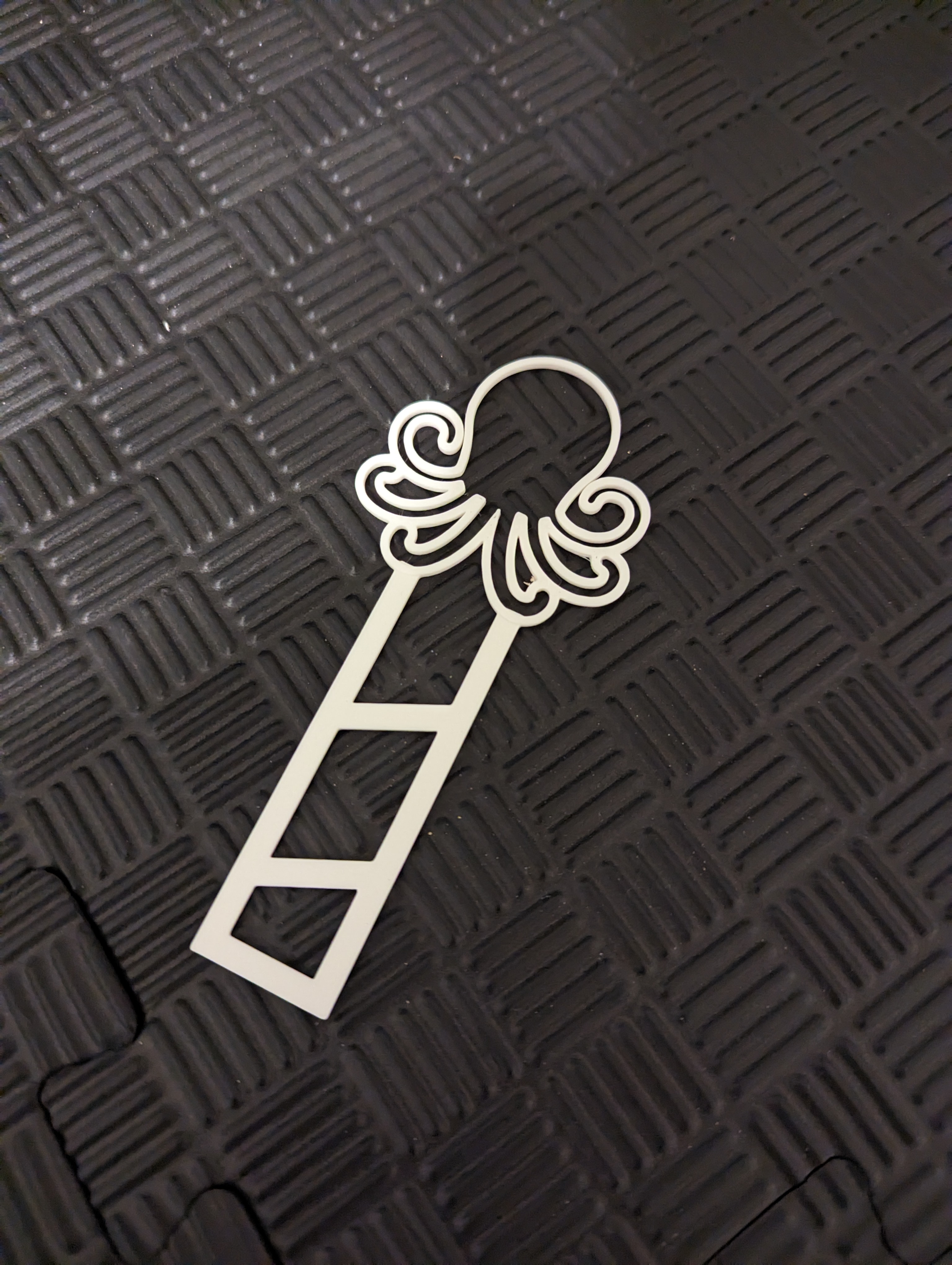 Miniatura 2 do modelo 3D Cute Octopus Bookmark