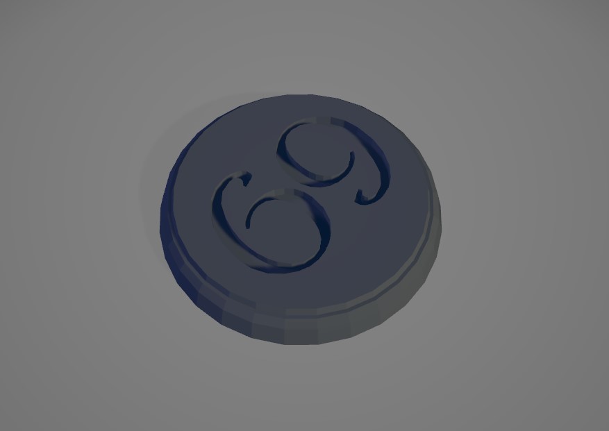 Customizable Miniature Base (with Text)