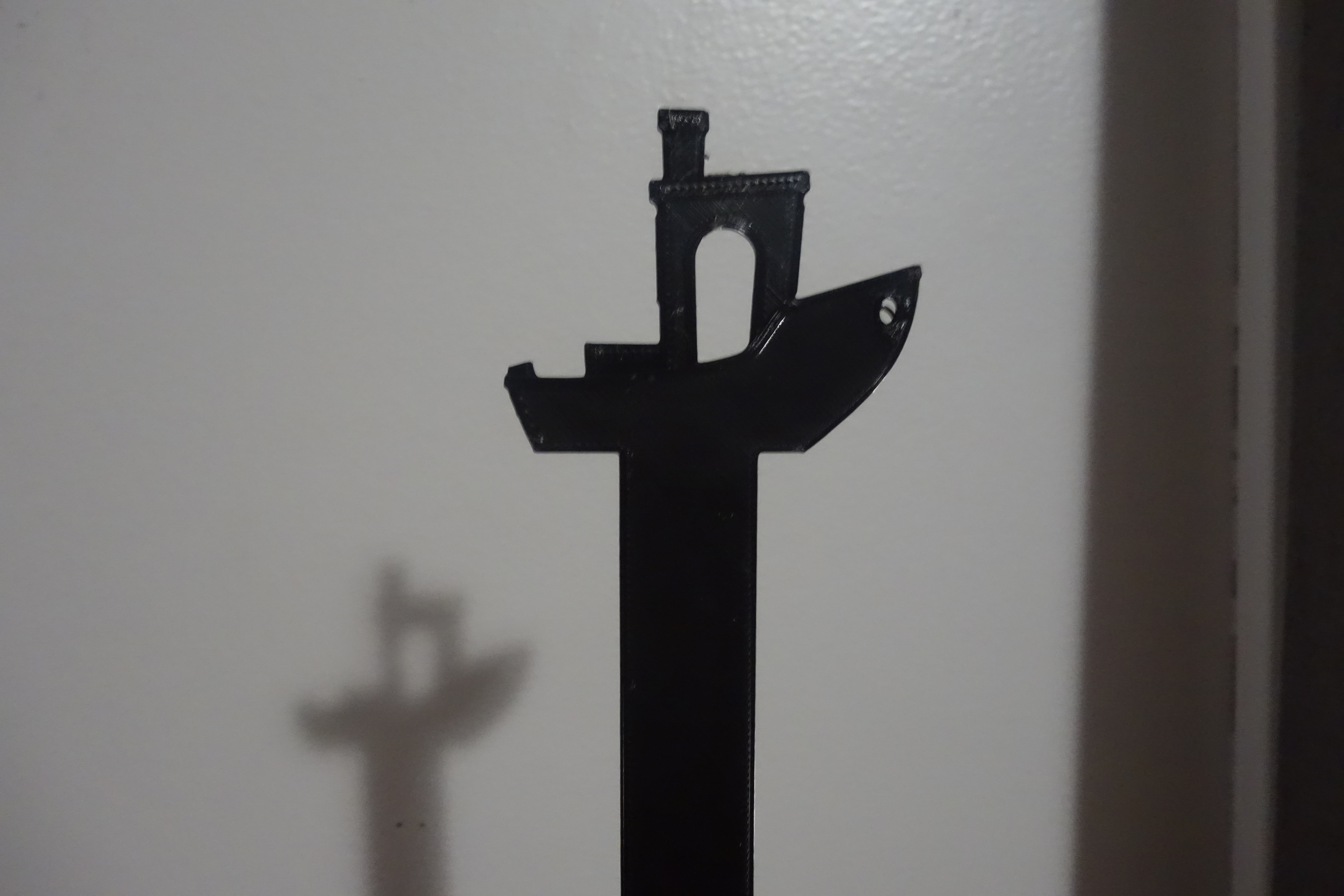 Benchy bookmark