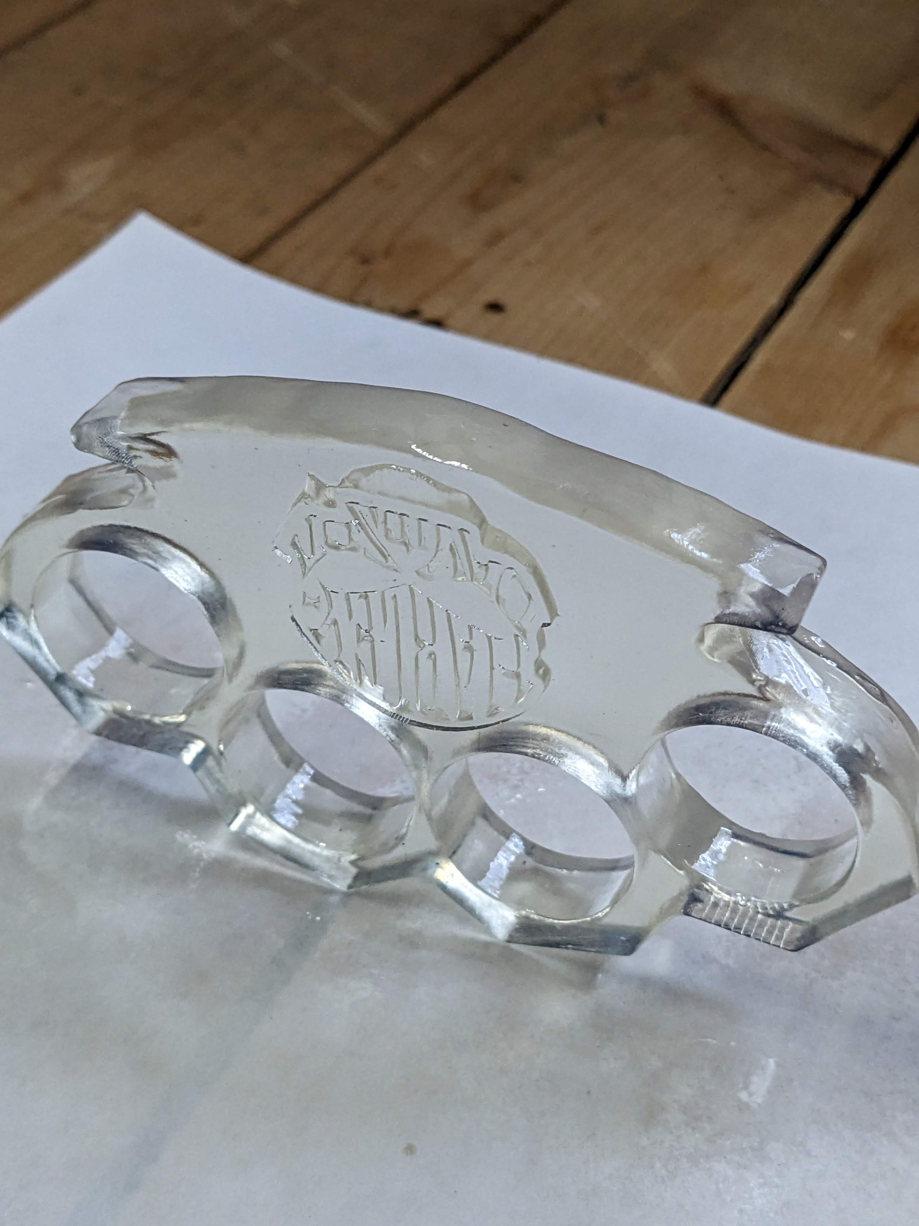 Crystal HD Skull Knucks