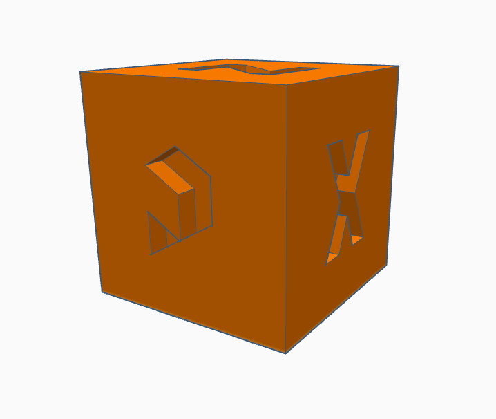 Calibration Cube - Printables Logo