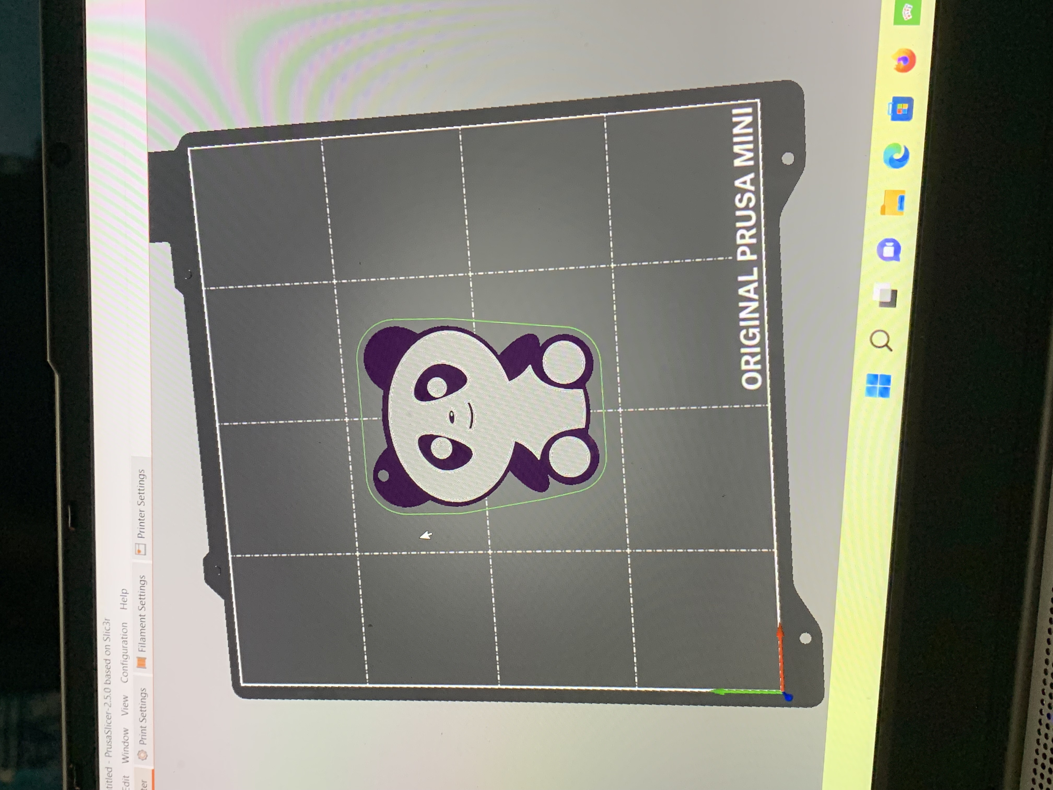 Miniatura 2 do modelo 3D Panda Keychain