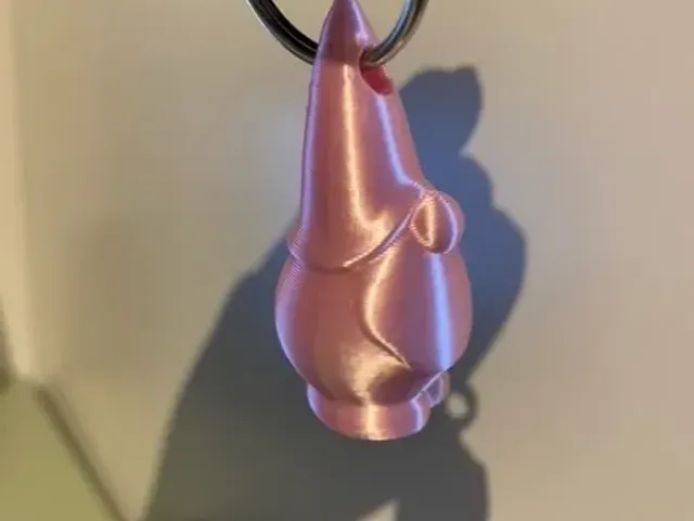 Tomte (Gnome/Santa) keychain