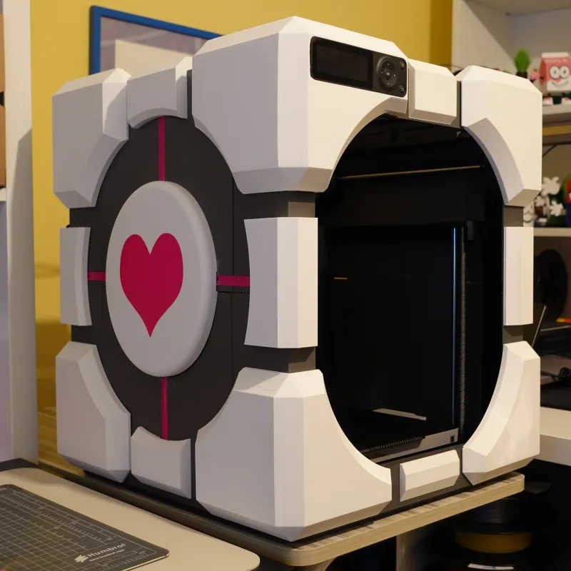 Free 3D file Weighted Companion Cube 🎲・3D print design to