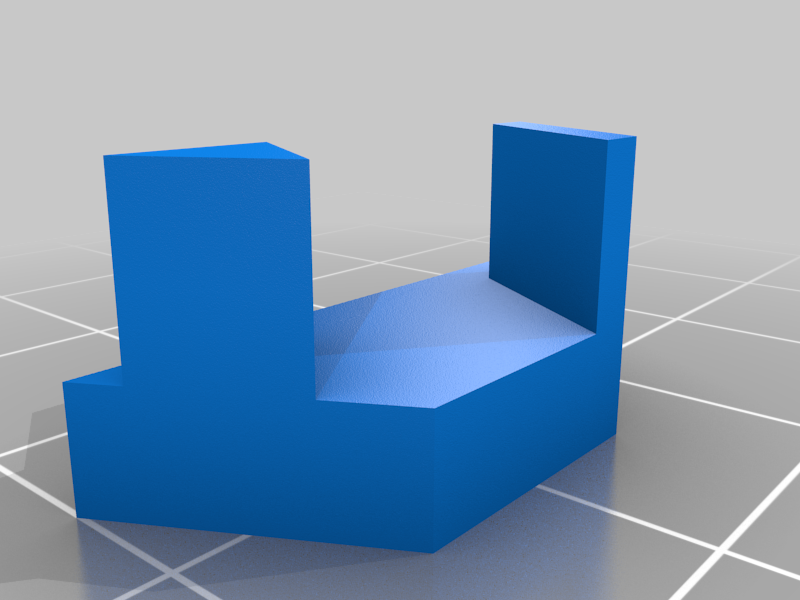 Miniatura 7 do modelo 3D Trapezoid Modular Display Shelf
