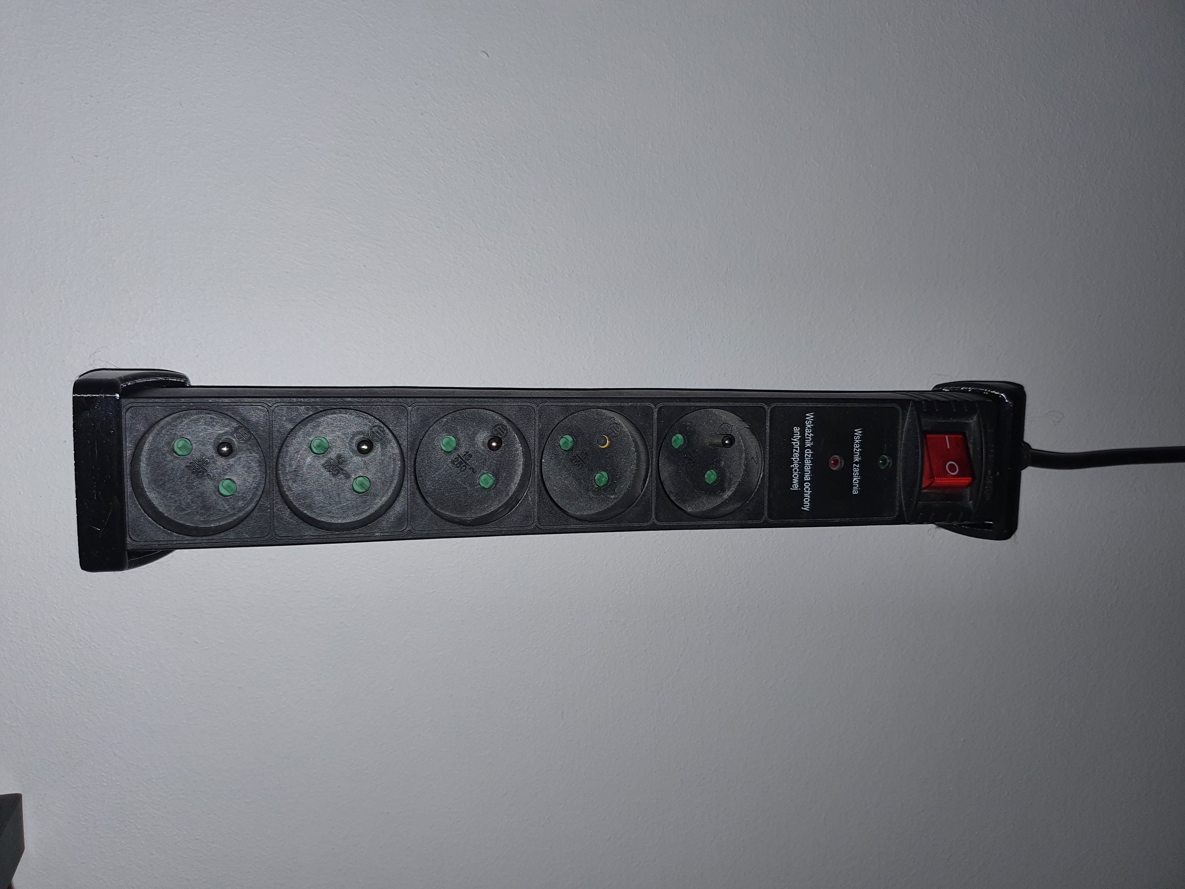 Power Strip Wall Mount