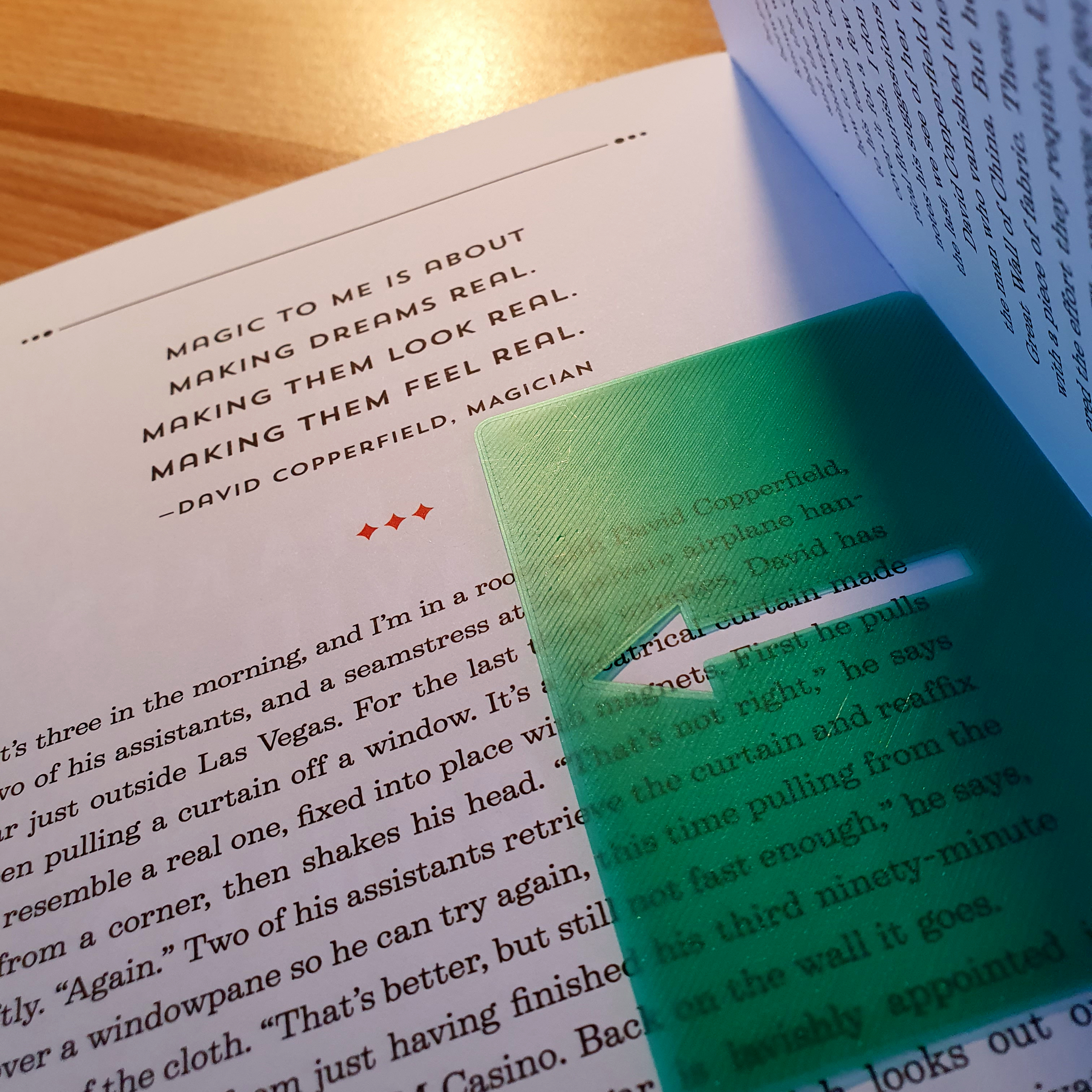 Bookmark - Arrow - Playing Card