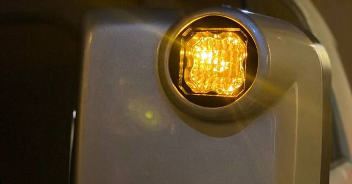 Diode Dynamics SSC1 Bracket Mirror/Ditch Light for FJ Cruiser by 1D