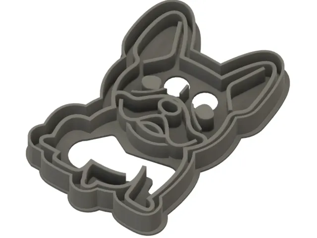 Frenchie cookie cutter