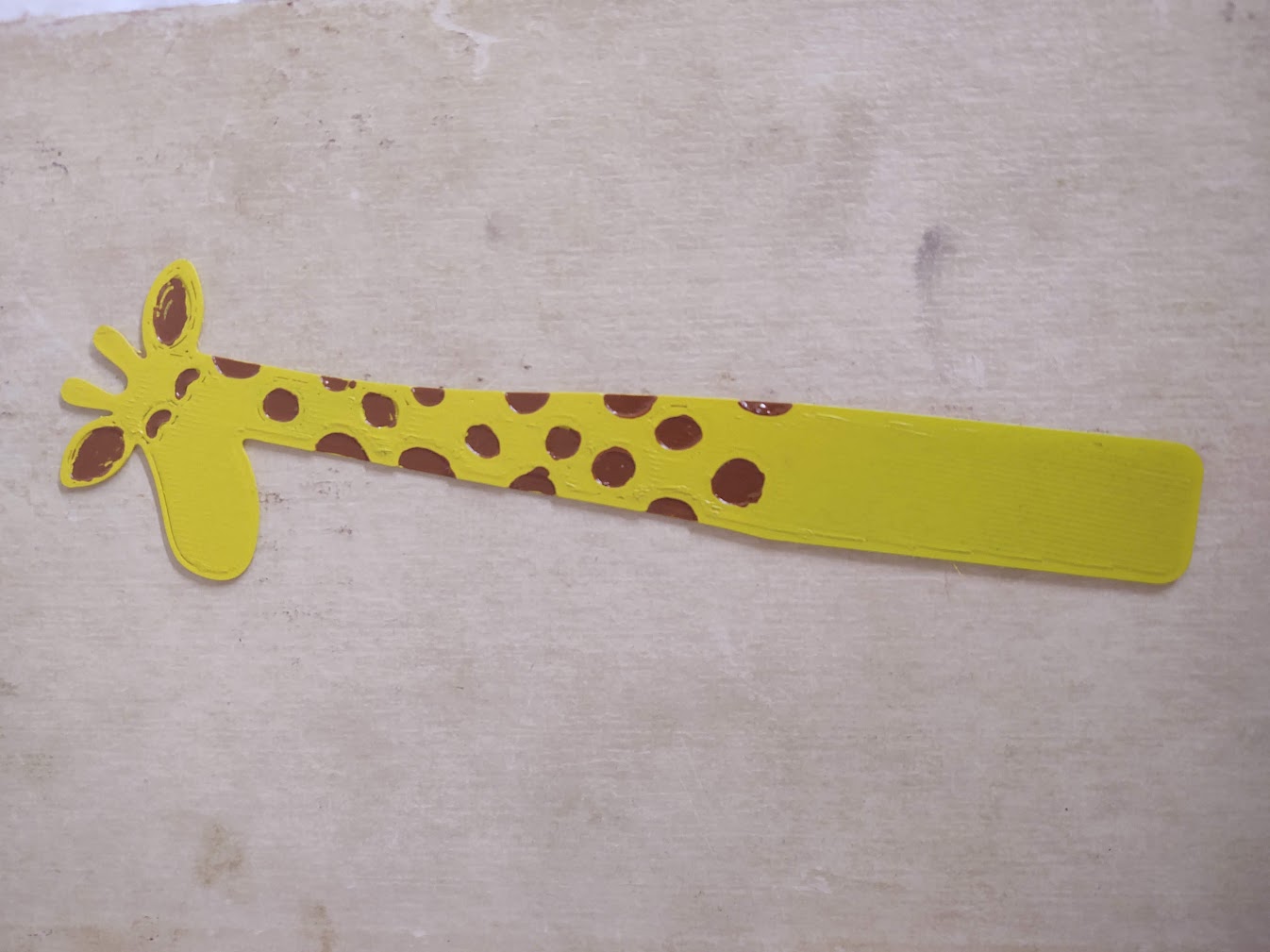 Book Giraffe Bookmark by Markus | Download free STL model | Printables.com