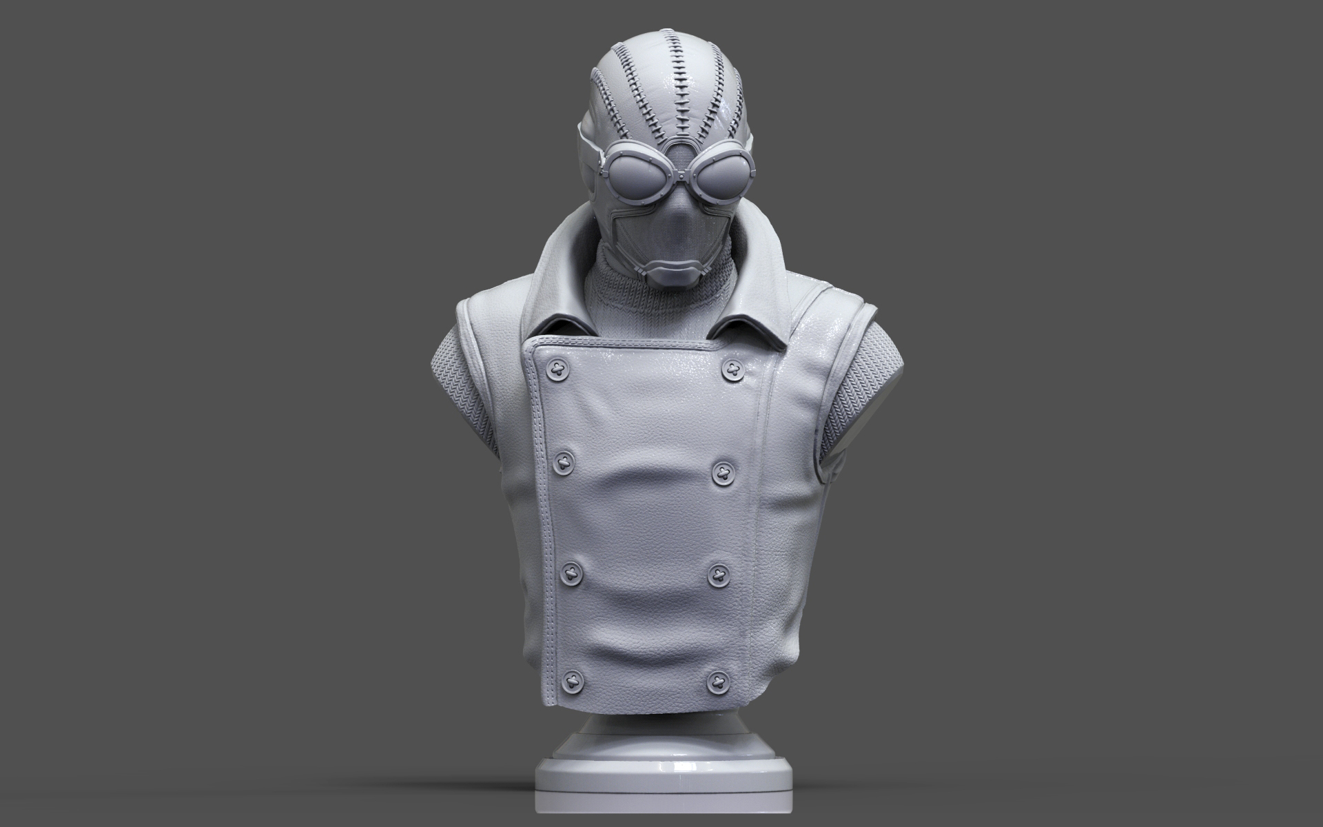 Spiderman Noir bust