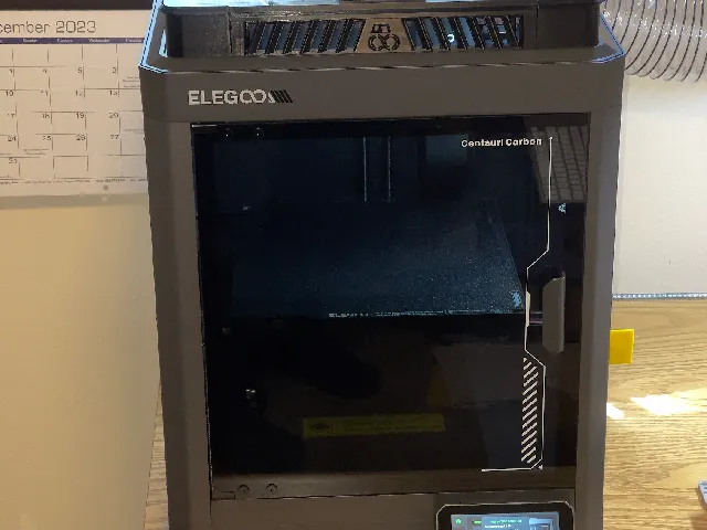 Centauri Carbon Vented Riser with Filament Feed Slot