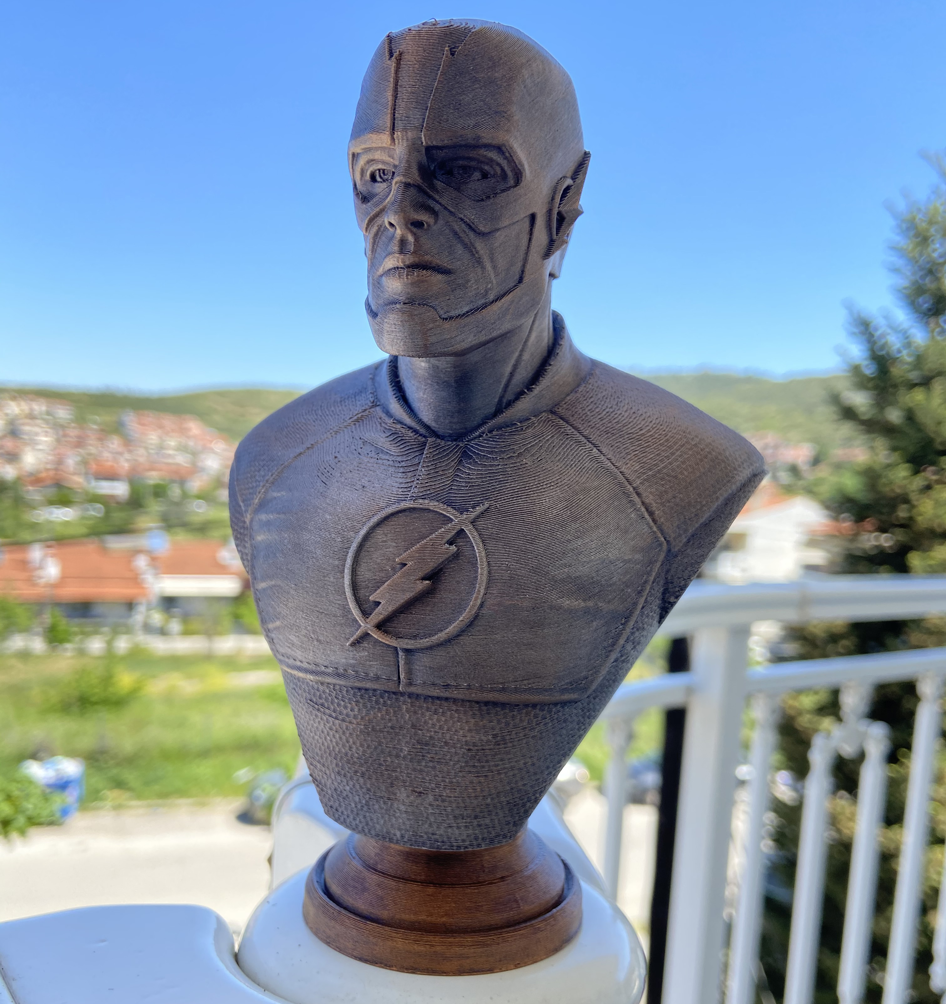 Miniatura 2 do modelo 3D The Flash bust