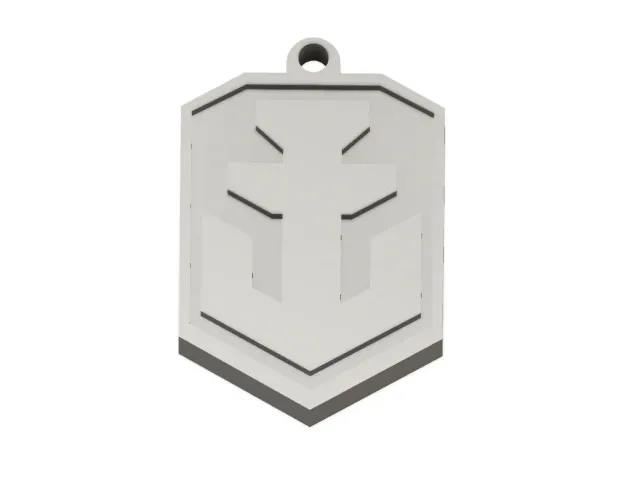 World of Warships keychain