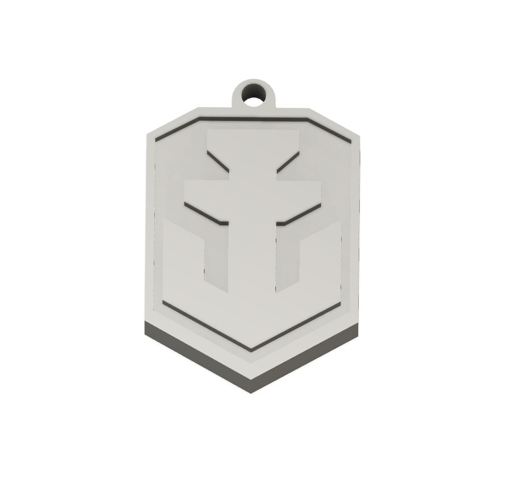 World of Warships keychain