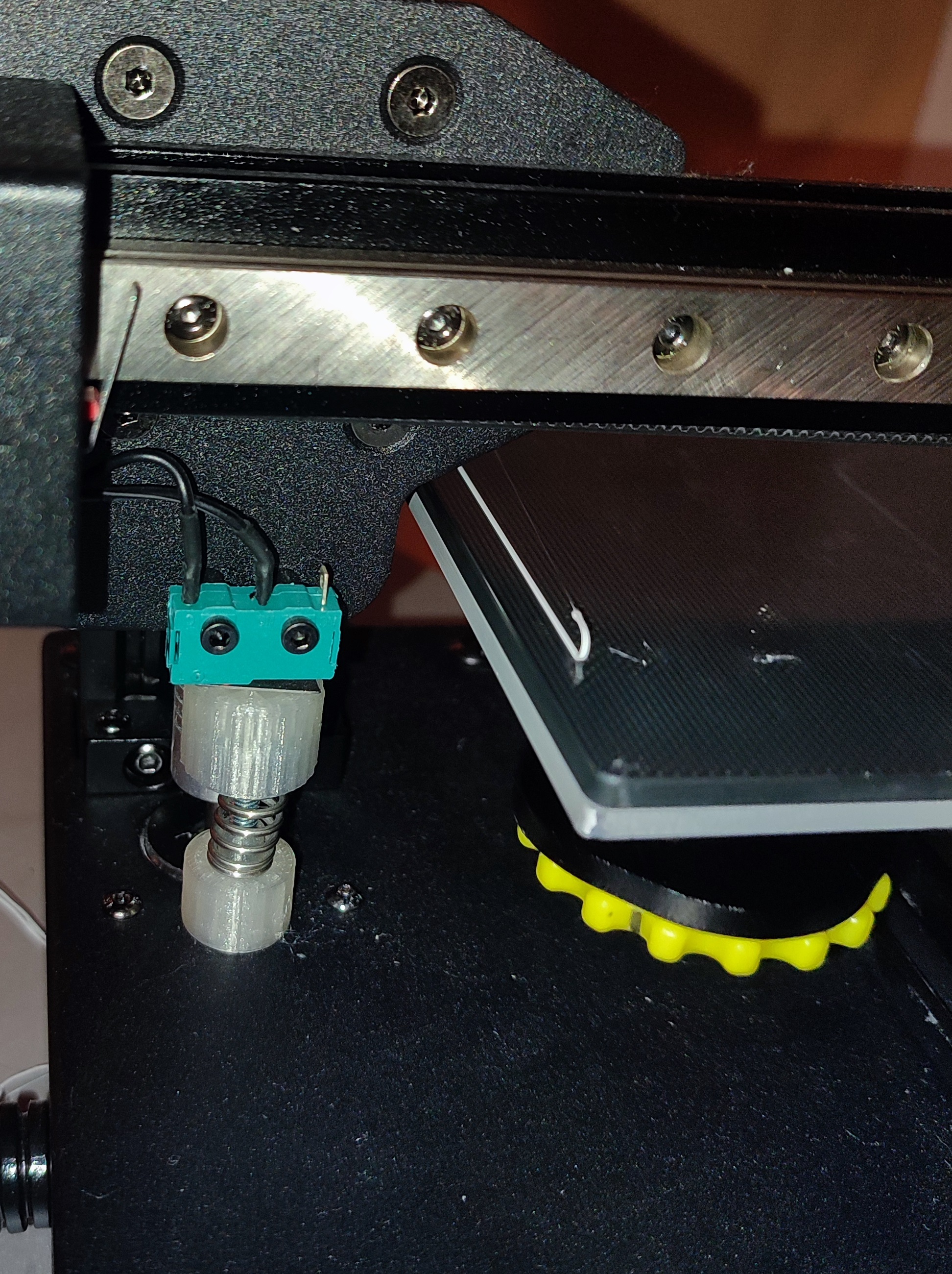KP3S PRO Z axis endstop screw tweak (with Y-axis upgraded)